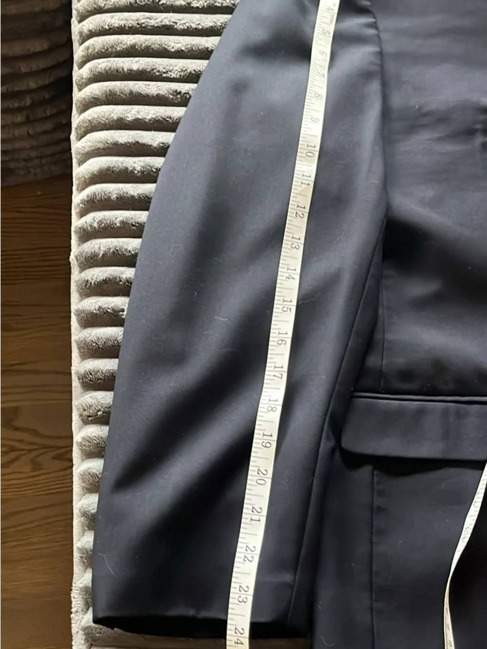 Chaps Black Men's Blazer - Classic Notch Lapel Sport Coat